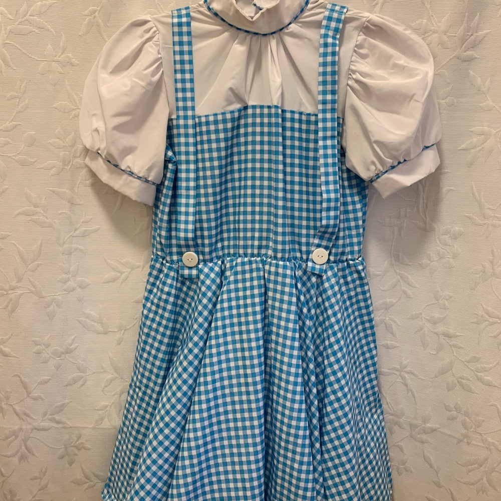 Dorothy Dress from the Wizard of Oz-Blue Gingham Kids Halloween Costume